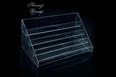 PK-04 Подставка горка 4 яруса из оргстекла (акрила)