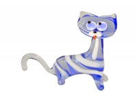 Фигурка из стекла Кот