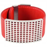 Широкий браслет Red