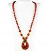 Колье с подвеской Murano Red