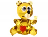 Стеклянная фигурка Медведь