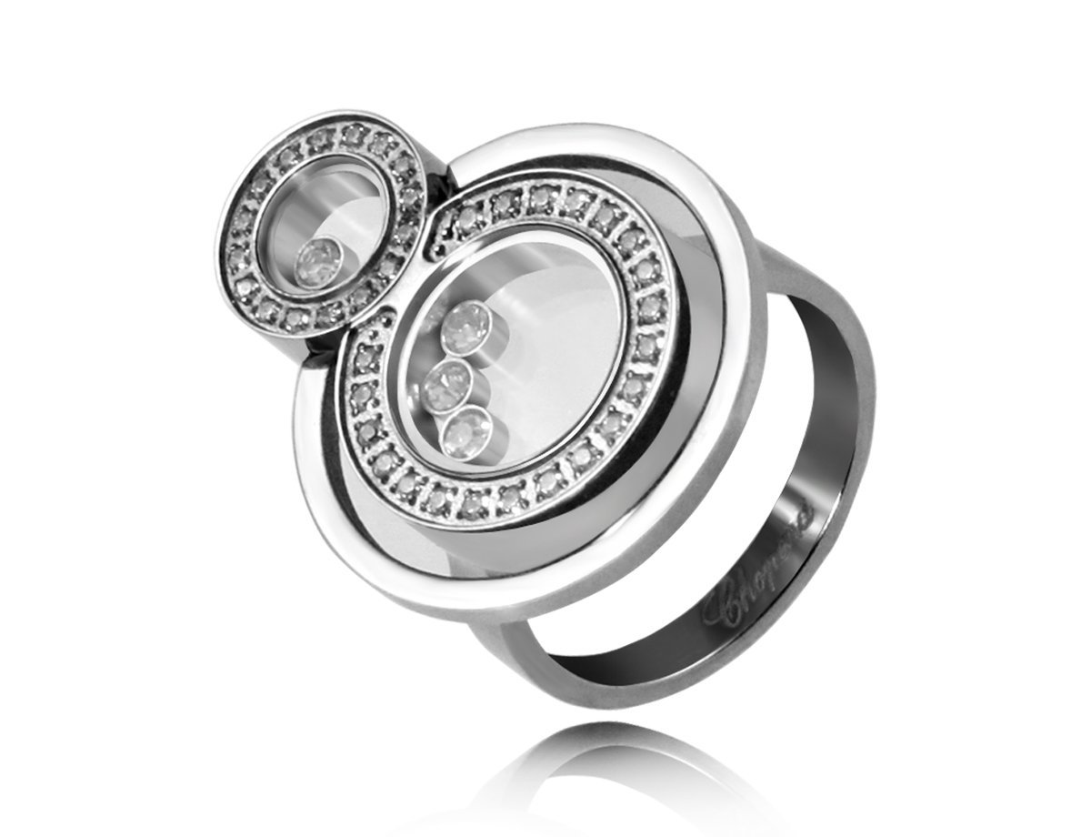 Кольцо Two circles -  купить в интернет-магазине Белый Барс - фото