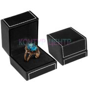SS-1 Футляр кожаный черный. Кольцо