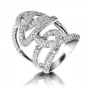 Swarovski кольцо кристалл