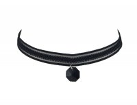 Широкий чокер Black