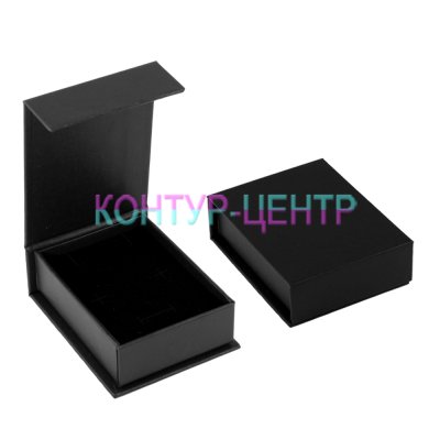 KMS-2 Картонный футляр на магните под серьги малый