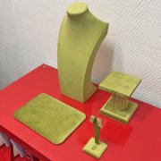 Подставки из фисташкового велюра