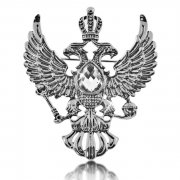 Брошь в виде Герба России 