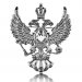 Брошь в виде Герба России 