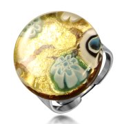 Кольцо Murano Luxury gold