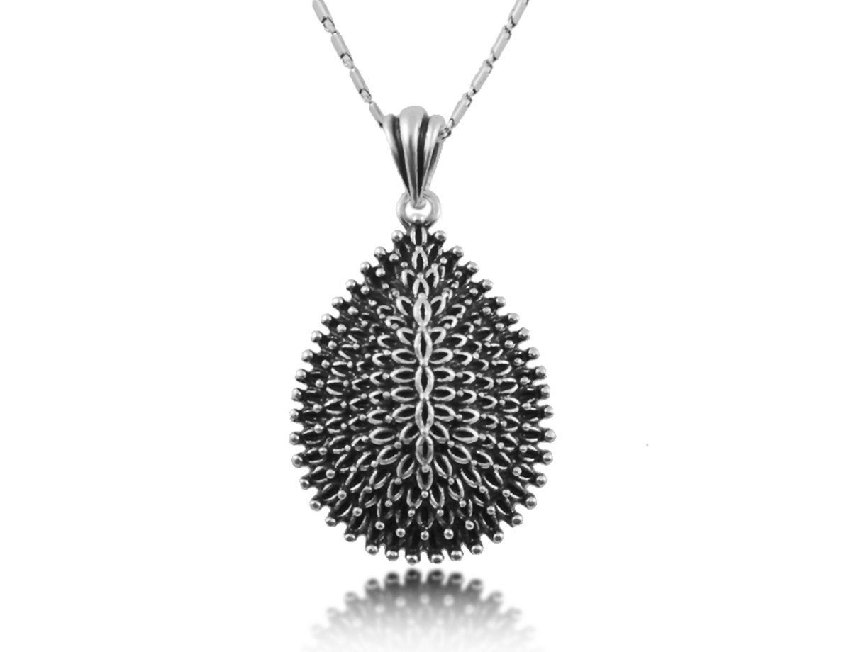 Кулон серебристый Silver style -  купить в интернет-магазине Белый Барс - фото
