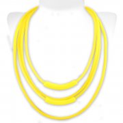 Колье желтое Murano