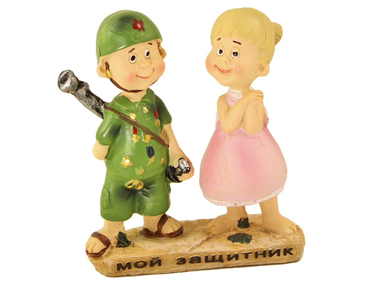 Фигурка на 23 февраля -  купить в интернет-магазине Белый Барс - фото