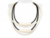 Белое колье Murano