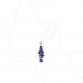 Серьги длинные синие Blue