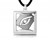 Кулон квадратный Silver eyes