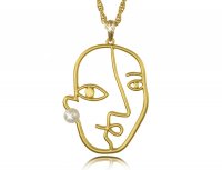 Кулон необычный Gold person  