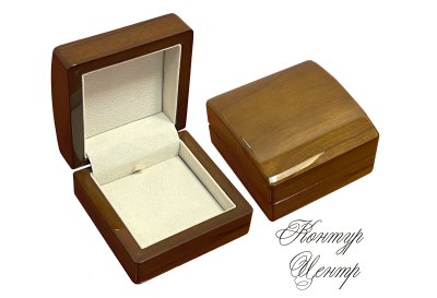 LK-810 Футляр для подвески, серег - дерево, лак