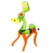 Олененок фигурка из стекла