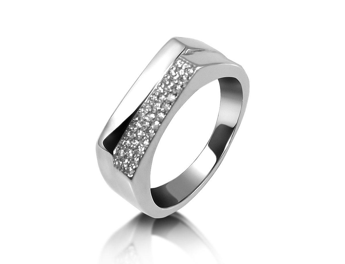 Swarovski кристалл кольцо -  купить в интернет-магазине Белый Барс - фото
