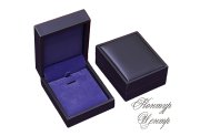 FS-2 Футляр для серег, подвески - фиолетовый металлик, экокожа