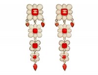Серьги длинные Enamel flowers