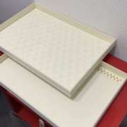 Планшеты для украшений на заказ по размерам заказчика - бежевая элитная замша