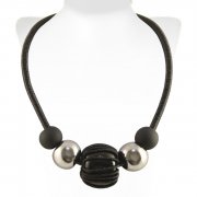 Колье Glamour black