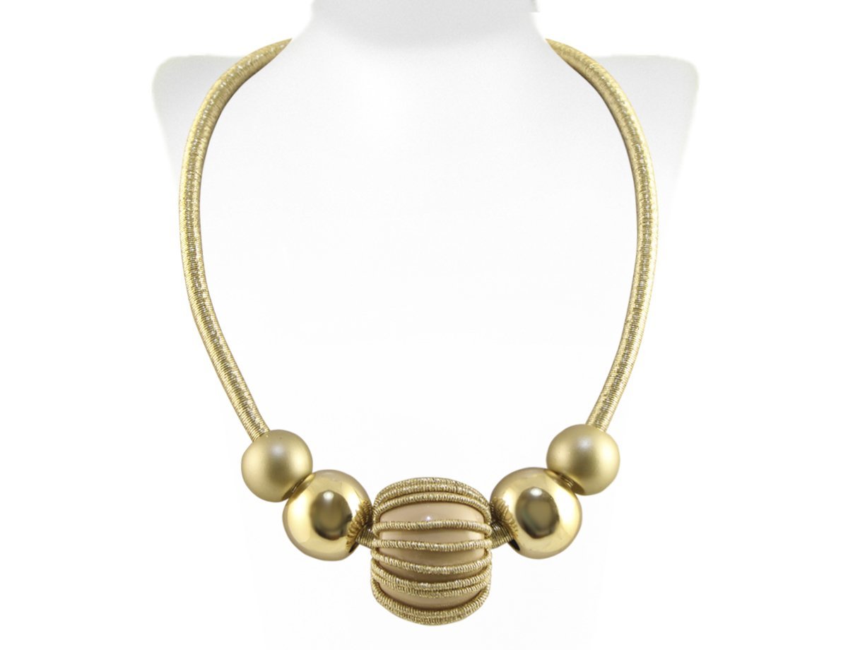 Колье Glamour gold -  купить в интернет-магазине Белый Барс - фото