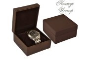 SK-3 Футляр кожаный для часов коричневый