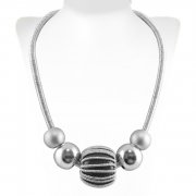 Колье Glamour silver
