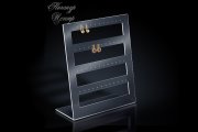 PB01 Подставка из акрила для серег - 4 уровня (24 пары)