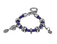 Украшение женское Браслет silver Blue 