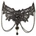 Чокер бижутерия Black lace
