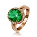 Комплект с зеленым камнем Green
