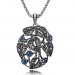 Цепочка с кулоном Blue crystal