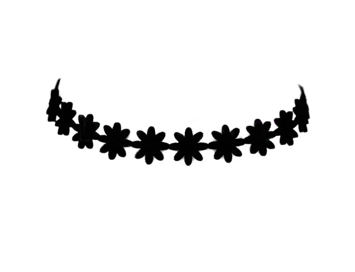 Чокер черный Elegant black -  купить в интернет-магазине Белый Барс - фото