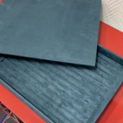 Планшеты со съемной глухой крышкой из изумрудной элитной замши