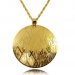 Кулон круглый Gold