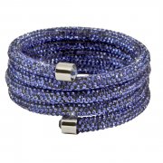 Браслет со стразами Light blue crystal 