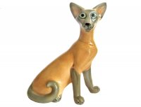  Фигурка сиамская кошка