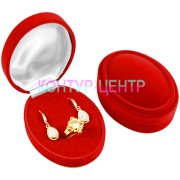 FR-1 Ювелирный футляр - овал для гарнитура