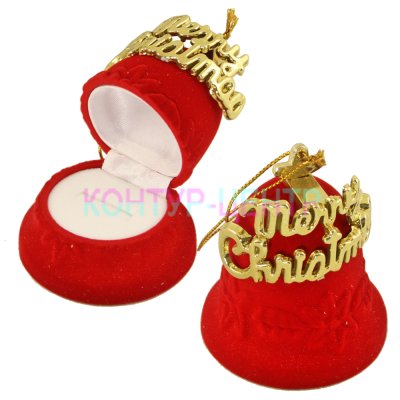 FU-8811 Коробочка Колокольчик Merry Christmas
