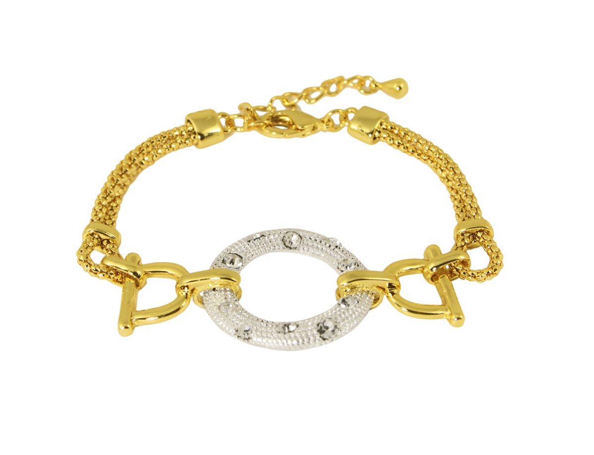  Браслет Glamour gold -  купить в интернет-магазине Белый Барс - фото