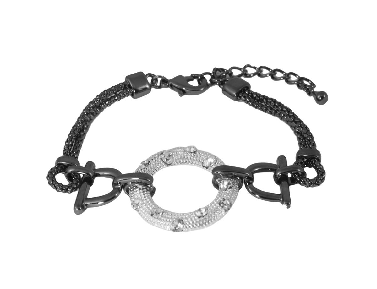  Браслет Glamour black -  купить в интернет-магазине Белый Барс - фото