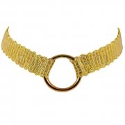 Чокер из резинок Gold