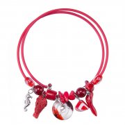 Колье коралловое Zatea Red