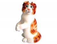 Кошка керамика