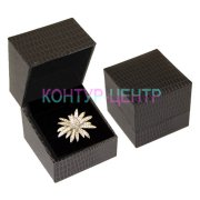 GK-4 Футляр под кожу черный. Кольцо