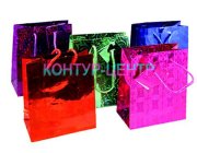 PK-5S. Пакет голографический подарочный. Малый